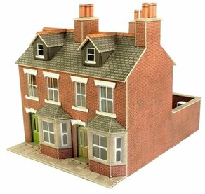 huizen en winkels