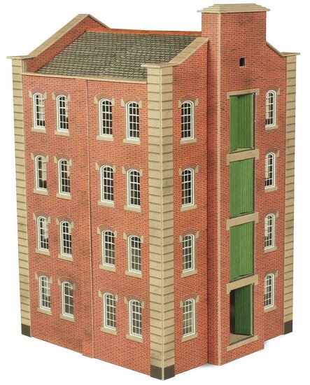 Bouwpakket HO/OO: Fabriek, pakhuis, magazijn - Metcalfe - PO282