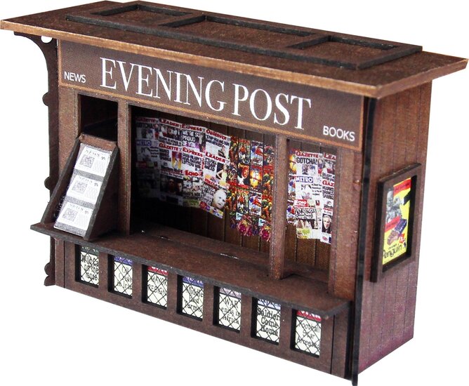 Bouwpakket HO/OO: Kiosk - Metcalfe - PO517