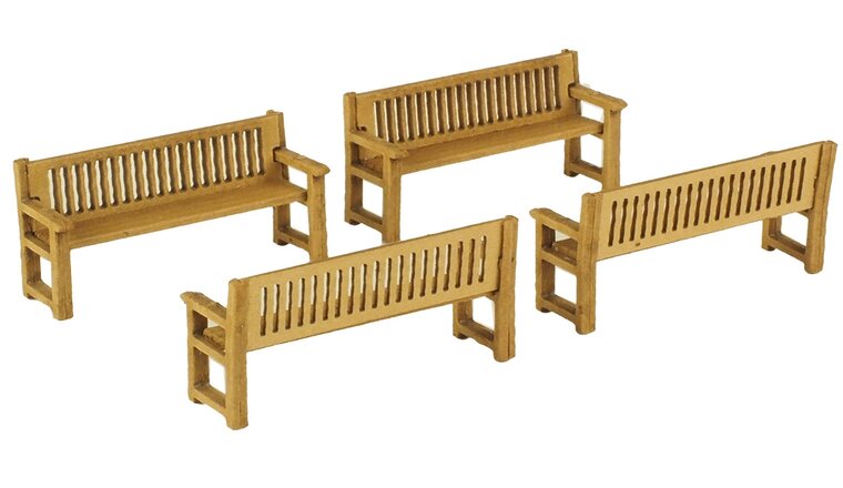 Bouwpakket HO/OO: park banken - Metcalfe - PO503