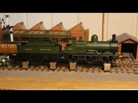 4 assig rollenbank voor modeltreinen - rolling road - DCC concepts