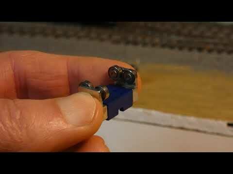 4 assig rollenbank voor modeltreinen - rolling road - DCC concepts