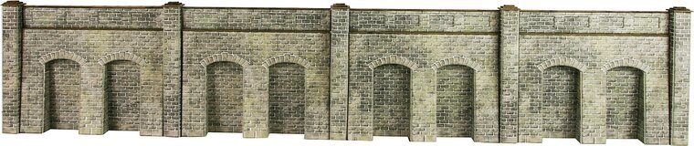 Bouwpakket HO/OO: steunmuur - natuursteen - Metcalfe - PO245