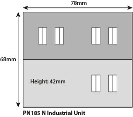 Bouwpakket N: modern industrieel gebouw  - Metcalfe - PN185