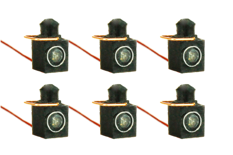 6 rode lantaarns voor wagons en locomotieven - DCC concepts
