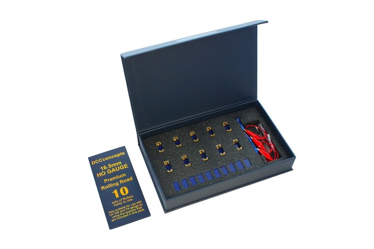 Luxe rollenbank - rolling Road - schaal HO - 10 assen - DCC concepts