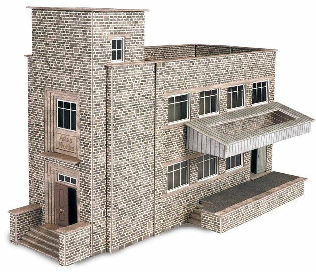 Bouwpakket HO/OO: Oude fabriek - Metcalfe - PO287