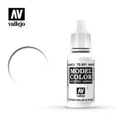 Wit - Vallejo 70.951- waterbasis acrylverf 
