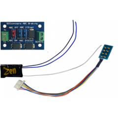Zen Black kleine decoder - 8 pin met ABC module - DCC concepts 
